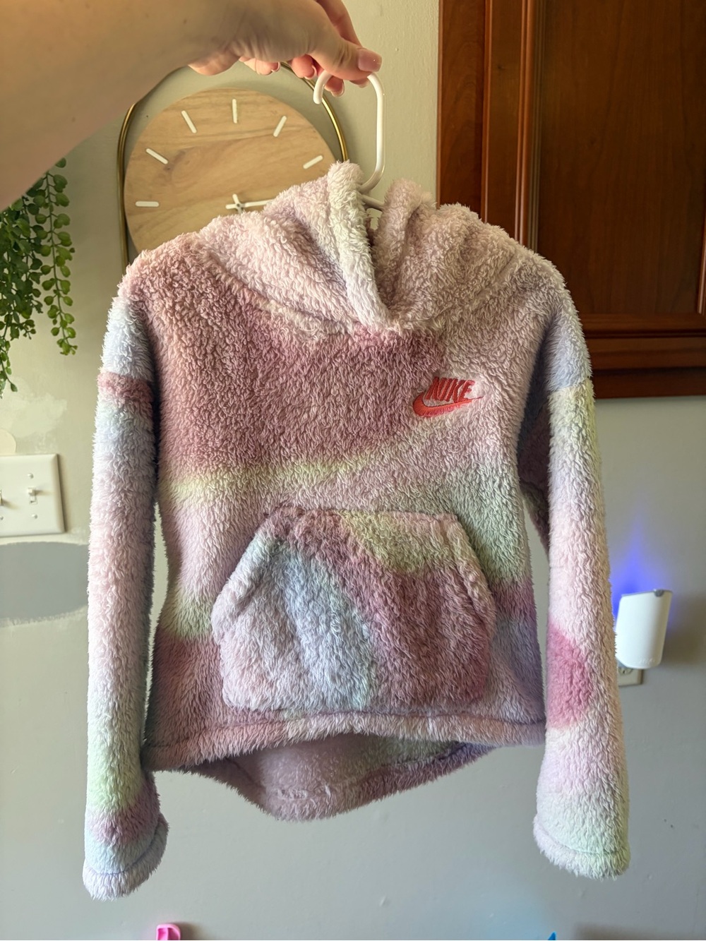 Fuzzy Nike sweater